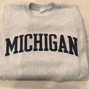 Michigan crewneck